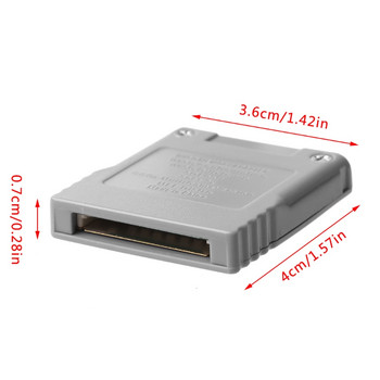 Προσαρμογέας μετατροπέα μνήμης Flash Card Reader για κονσόλα Nintendo για WII/NGC SD