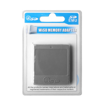 Adaptor convertor cititor de carduri flash de memorie pentru consola Nintendo pentru WII/NGC SD