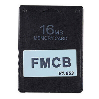 FMCB v1.953 kartes atmiņas karte PS2 2 bezmaksas McBoot karte 8MB 16MB 32MB 64MB OPL MC sāknēšanas programmas karte