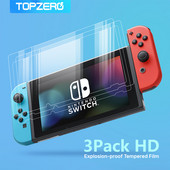 5PCS Kaljeno staklo 0,3 mm 9H HD Zaštita zaslona za Nintendo Switch Oled Zaštita zaslona za Nintendo Switch Lite Accessorie