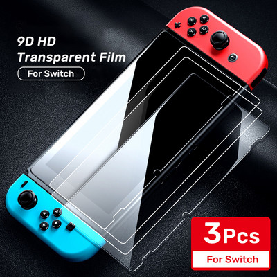 5PCS Kaljeno staklo 0,3 mm 9H HD Zaštita zaslona za Nintendo Switch Oled Zaštita zaslona za Nintendo Switch Lite Accessorie