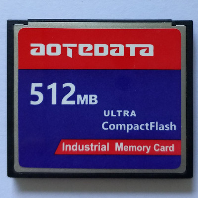 AOTEDATA 133X vânzare Industrial Compact Flash CF 128MB 256MB 512MB 1GB 2GB Card de memorie pentru CNC IPC mașină de control numeric