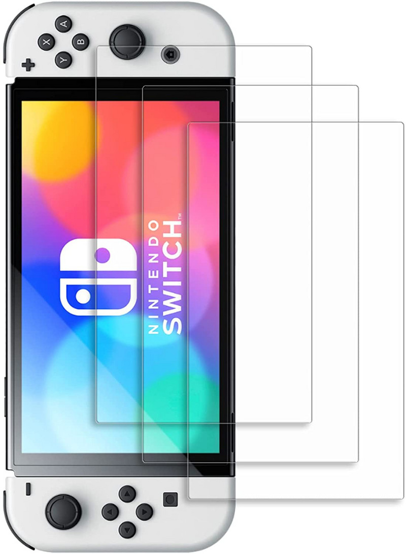 Odnímateľná priehľadná ochranná fólia na rukoväť, kryt hostiteľa, vhodná pre Nintendo Switch OLED Handle Host