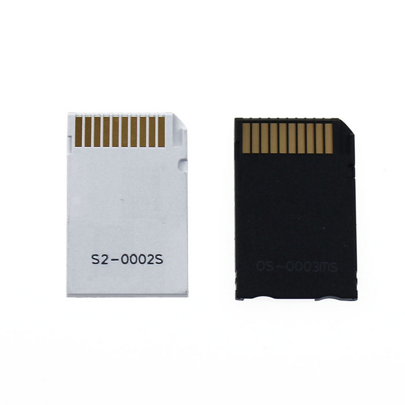 YuXi Adapter za jednu dvostruku memorijsku karticu Micro SD kartica na Memory Stick MS Pro Duo za PSP adapter za utor za karticu