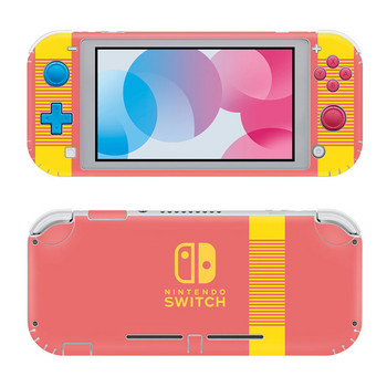 Νέο πολύχρωμο αυτοκόλλητο δέρματος για N intendo Switch Lite Protector για switch lite pvc viynl skin αυτοκόλλητο