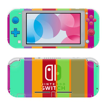 Νέο πολύχρωμο αυτοκόλλητο δέρματος για N intendo Switch Lite Protector για switch lite pvc viynl skin αυτοκόλλητο