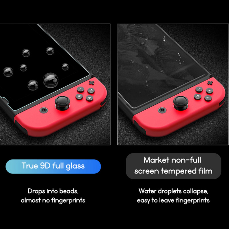 1/2 csomag védőüveg Nintend Switchhez edzett üveg képernyővédő fólia Nintendos Switch Lite NS üvegkiegészítő fóliához