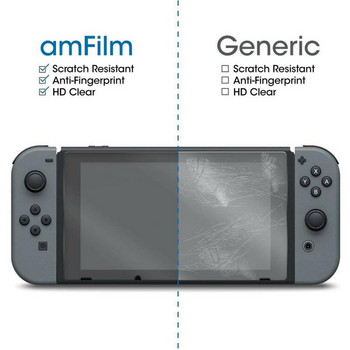 Προστατευτικό οθόνης από σκληρυμένο γυαλί 2 τεμαχίων για κονσόλα Nintendo Switch Lite Προστατευτικό φιλμ οθόνης Full HD για NS Lite