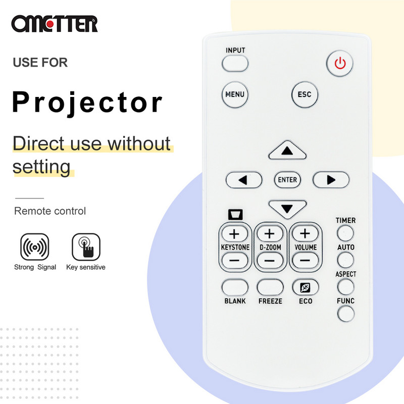 Nou-nouț YT-150 pentru telecomandă pentru proiector Casio YT-140 YT-151 XJ-V1 XJ-V2