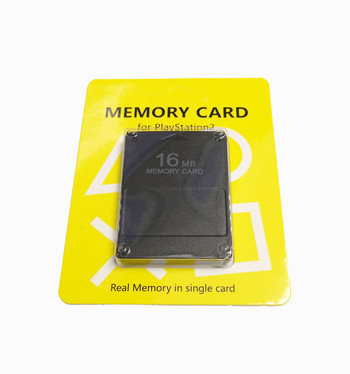 Κάρτα μνήμης υψηλής ποιότητας 8MB 16MB 32MB 64MB 128MB 256MB για PS2 με κουτί λιανικής