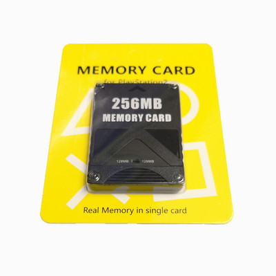 Card de memorie de înaltă calitate 8MB 16MB 32MB 64MB 128MB 256MB pentru PS2 cu cutie de vânzare cu amănuntul
