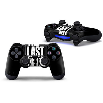 Για PS4/Playstation 4/Slim/Pro Controller 1 ΤΕΜ. Προστατευτικό αυτοκόλλητο αυτοκόλλητο με αυτοκόλλητο βινυλίου με δέρμα από PVC