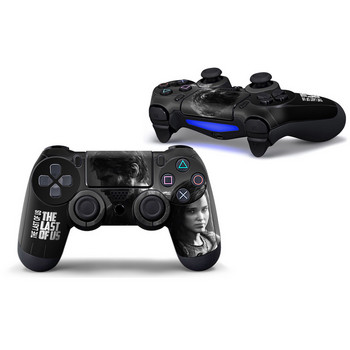 Για PS4/Playstation 4/Slim/Pro Controller 1 ΤΕΜ. Προστατευτικό αυτοκόλλητο αυτοκόλλητο με αυτοκόλλητο βινυλίου με δέρμα από PVC