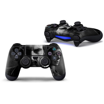 PS4-hez/Playstation 4-hez/Slim/Pro vezérlőhöz 1 db Az utolsó közülünk PVC bőrű vinyl matrica matrica, porálló védőmatrica