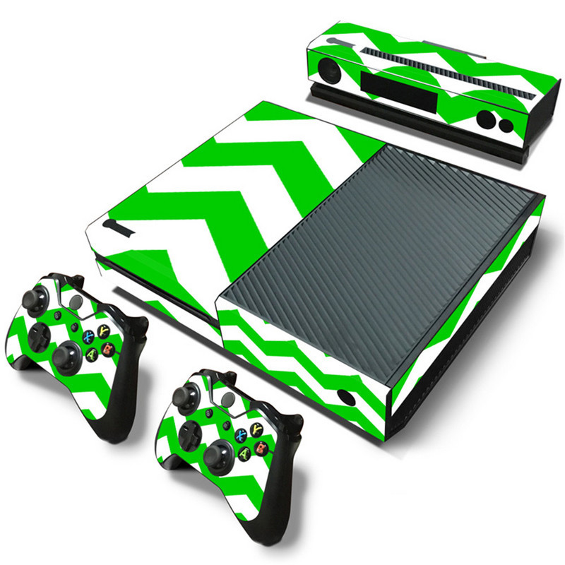 Klasszikus bőrmatricák XBOX One konzolhoz és 2db Controllers Skin Matrica