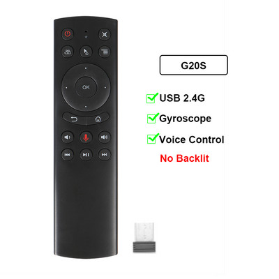 G20S PRO daljinski upravljač Infracrveni 2.4G bežični gumbi s pozadinskim osvjetljenjem Air Mouse BT 5.0 G20BTS Plus daljinski upravljač za Android TV BOX