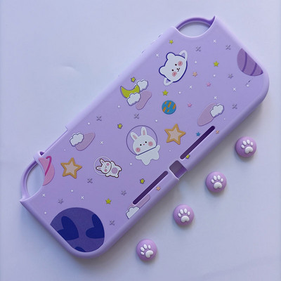 Mīksts TPU korpusa aizsargvāciņš Nintend Switch Lite spēļu konsoles kontrollera Switchlite Grip spēļu aizsardzības piederumiem