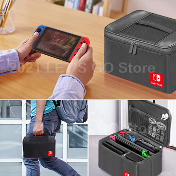 Nintend Switch / OLED θήκη μεταφοράς φορητή τσάντα Messenger αποθήκευσης για αξεσουάρ παιχνιδιών Nintendo Switch / OLED κονσόλας