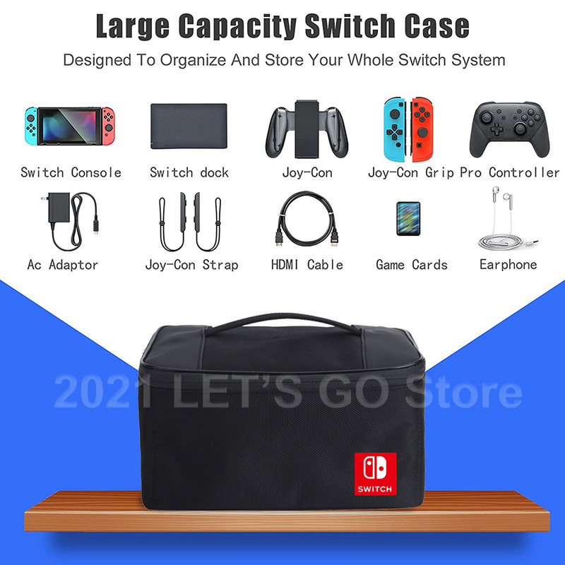 Nintend Switch / OLED putna torbica, prijenosna torba za pohranu poruka za Nintendo Switch / OLED konzolu, dodaci za igre