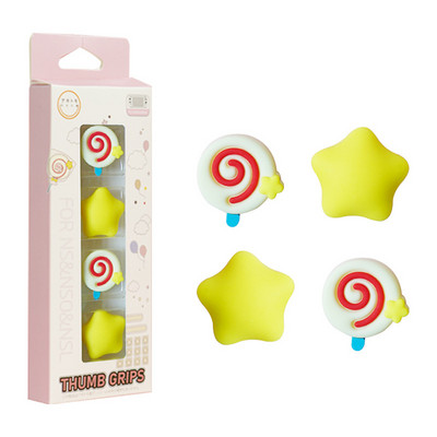 Jauns mīksts silikona sviras futrālis Joycon kursorsviras vāciņš Nintendo slēdzim Oled NS Lite Joy-con kontrollera īkšķa sviras roktura vāciņš