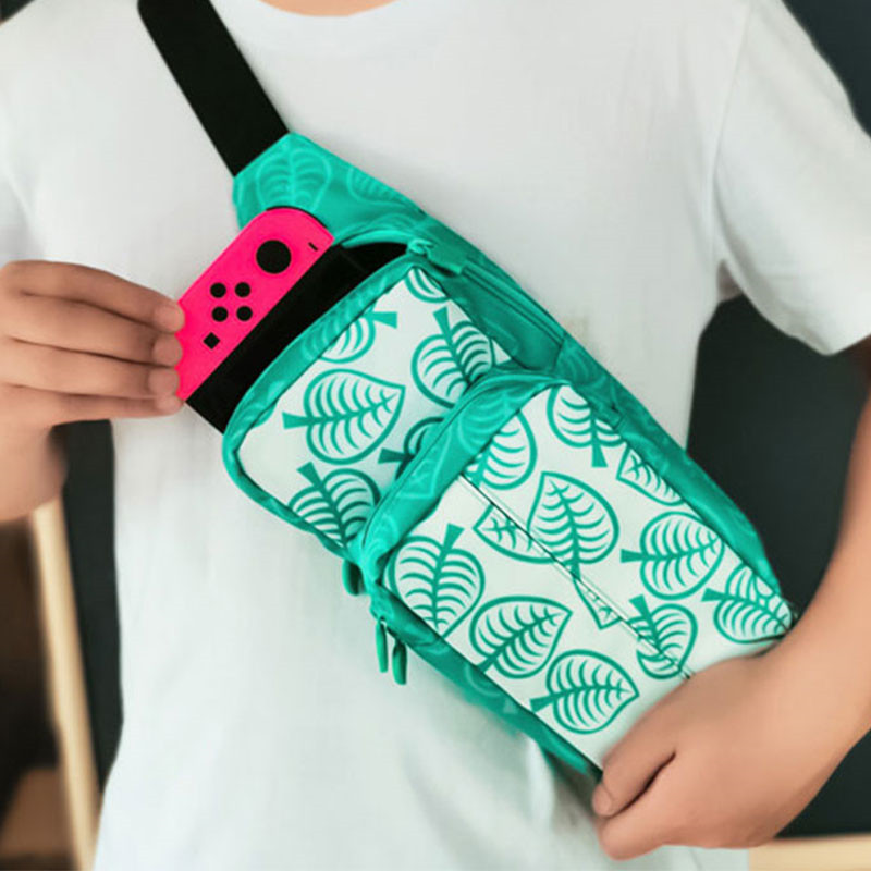 Torba za prsa za pohranu preko tijela za Nintendo Switch Oled putna torbica NS Lite igraća konzola Dock torbica za ruksak Dodaci