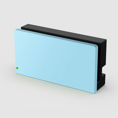 Krāsu priekšpuses aizsargvāciņš Nintendo slēdža uzlādes dokstacijas dekoratīvai nomaiņai priekšējās plāksnes korpusa piederumi