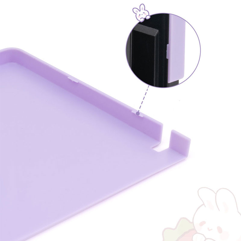 Krāsu priekšpuses aizsargvāciņš Nintendo slēdža uzlādes dokstacijas dekoratīvai nomaiņai priekšējās plāksnes korpusa piederumi