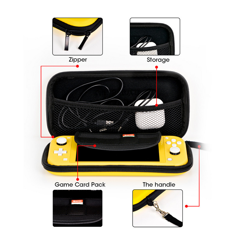 Novo za Nintend Switch Lite Prijenosna torba za pohranu za Switch Mini Zaštitna torbica za Nintendo Switch Mini Dodaci