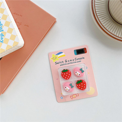 4 gab. Disney Stitch Mickey Minne Vinnija nūjas roktura vāciņa kursorsvira Nintendo Switch NS Lite Oled kontrolierim