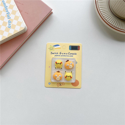 4 gab. Disney Stitch Mickey Minne Vinnija nūjas roktura vāciņa kursorsvira Nintendo Switch NS Lite Oled kontrolierim