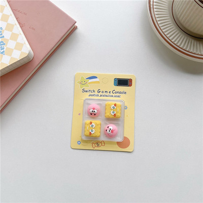 4 gab. Disney Stitch Mickey Minne Vinnija nūjas roktura vāciņa kursorsvira Nintendo Switch NS Lite Oled kontrolierim