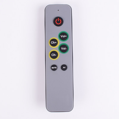 7 veľkých tlačidiel, diaľkové ovládanie, klonovanie, kopírovanie kódu z pôvodného ovládača, diaľkového ovládača TV, VCR, STB, DVD, DVB, TV-BOX pre starších ľudí