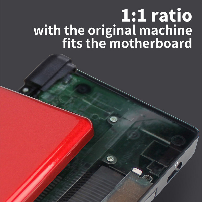 OSTENT Kit de carcasă de înlocuire pentru piese de reparație completă pentru carcasă de protecție pentru consola Nintendo DS Lite NDSL