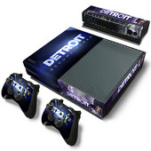 „XBOX One Detroit“ tapk žmogaus PVC odos vinilo lipduku lipduko dangtelio konsolės „DualSense“ valdikliai, atsparus dulkėms, apsauginis lipdukas