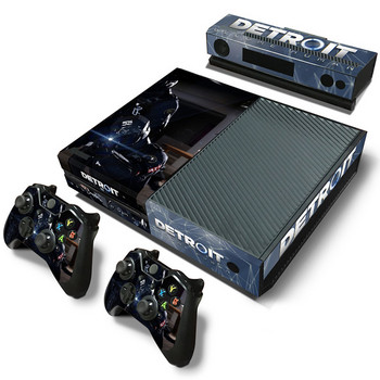 За XBOX One Detroit Become Human PVC Skin Vinyl Sticker Decal Cover Console DualSense Controllers Прахоустойчив защитен стикер