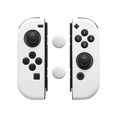 Puha szilikon joystick sapka markolat gél védő vezérlő gumi hüvelykujj védő tok Nintendo Switch Joy-Con Joycon NS készülékhez