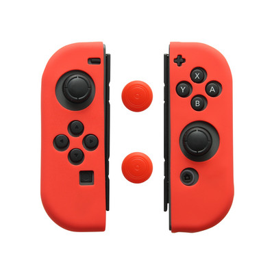 Puha szilikon joystick sapka markolat gél védő vezérlő gumi hüvelykujj védő tok Nintendo Switch Joy-Con Joycon NS készülékhez
