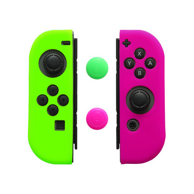 Puha szilikon joystick sapka markolat gél védő vezérlő gumi hüvelykujj védő tok Nintendo Switch Joy-Con Joycon NS készülékhez