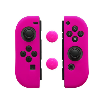 Puha szilikon joystick sapka markolat gél védő vezérlő gumi hüvelykujj védő tok Nintendo Switch Joy-Con Joycon NS készülékhez