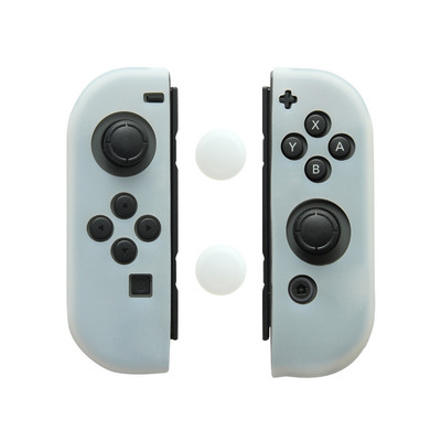 Puha szilikon joystick sapka markolat gél védő vezérlő gumi hüvelykujj védő tok Nintendo Switch Joy-Con Joycon NS készülékhez