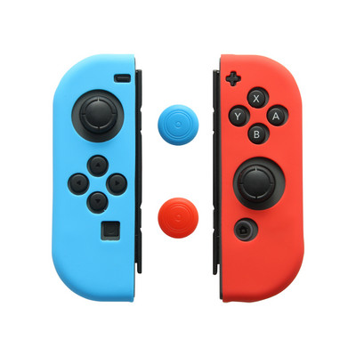 Puha szilikon joystick sapka markolat gél védő vezérlő gumi hüvelykujj védő tok Nintendo Switch Joy-Con Joycon NS készülékhez