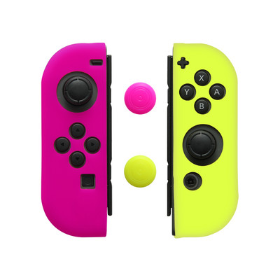Puha szilikon joystick sapka markolat gél védő vezérlő gumi hüvelykujj védő tok Nintendo Switch Joy-Con Joycon NS készülékhez