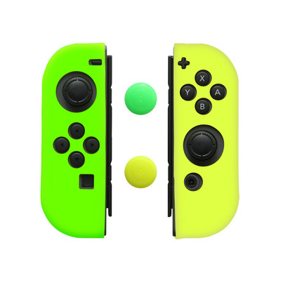 Puha szilikon joystick sapka markolat gél védő vezérlő gumi hüvelykujj védő tok Nintendo Switch Joy-Con Joycon NS készülékhez