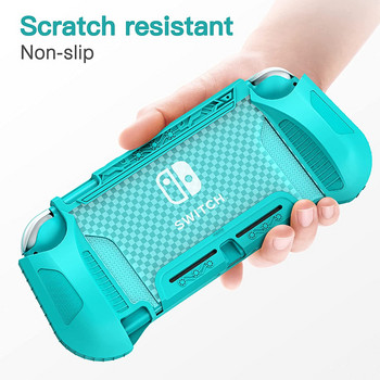 Калъф HEYSTOP, съвместим с Nintendo Switch Lite, TPU защитно покритие за Switch Lite с защита против надраскване/прах