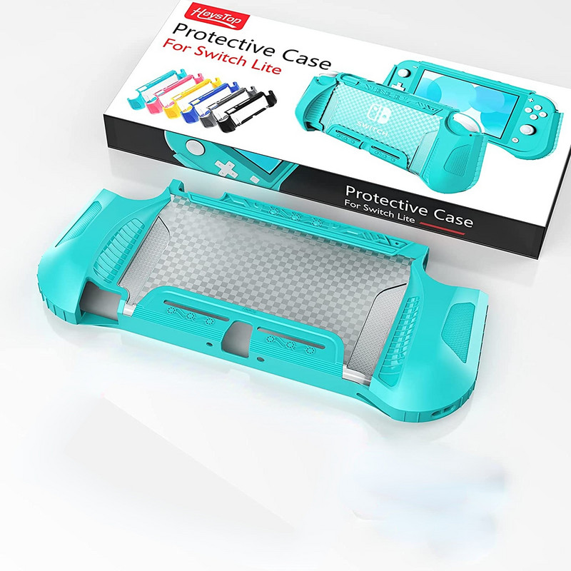 HEYSTOP torbica kompatibilna s Nintendo Switch Lite, TPU zaštitni poklopac za Switch Lite sa zaštitom od ogrebotina/prašine