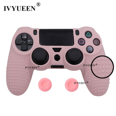 IVYUEEN Protuklizna silikonska navlaka za Sony Dualshock 4 PS4 Pro Slim Controller Camo Case & Stick Grip Cap za Play Station 4