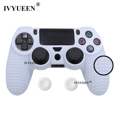 IVYUEEN Protuklizna silikonska navlaka za Sony Dualshock 4 PS4 Pro Slim Controller Camo Case & Stick Grip Cap za Play Station 4