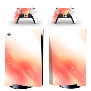 Gradient Color PS5 Standard Disc Edition Skin Sticker Decal Cover за PlayStation 5 Console & Controllers PS5 Skin Sticker Vinyl