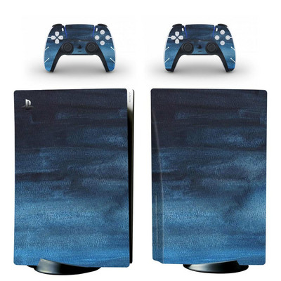 Gradient Color PS5 Standard Disc Edition Skin Sticker Decal Cover za PlayStation 5 konzolu i kontrolere PS5 Skin Sticker Vinyl