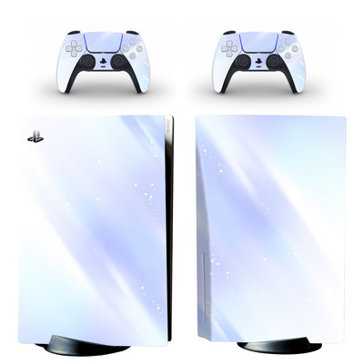 Gradient Color PS5 Standard Disc Edition Skin Sticker Decal Cover za PlayStation 5 konzolu i kontrolere PS5 Skin Sticker Vinyl